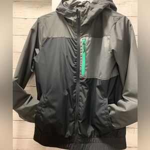 All in Motion Gray Water Resistant Full Zip Jacket